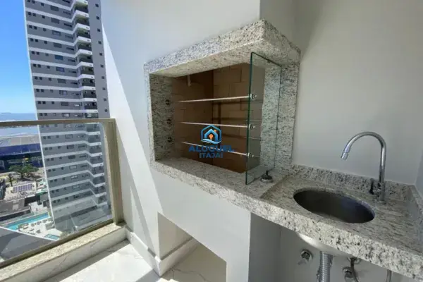 Apartamento para Venda em Itajaí no Centro com 3 Quartos e 138m² | Salão de Festas e Playground - Foto 1